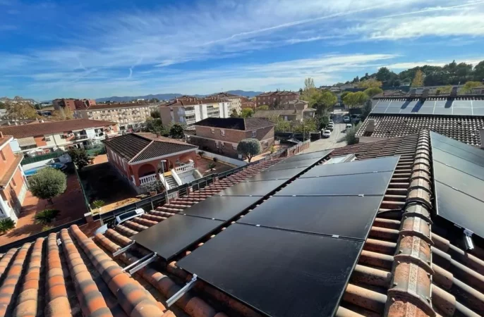 Instalación fotovoltaica de autoconsumo residencial en Polinyà (Barcelona)